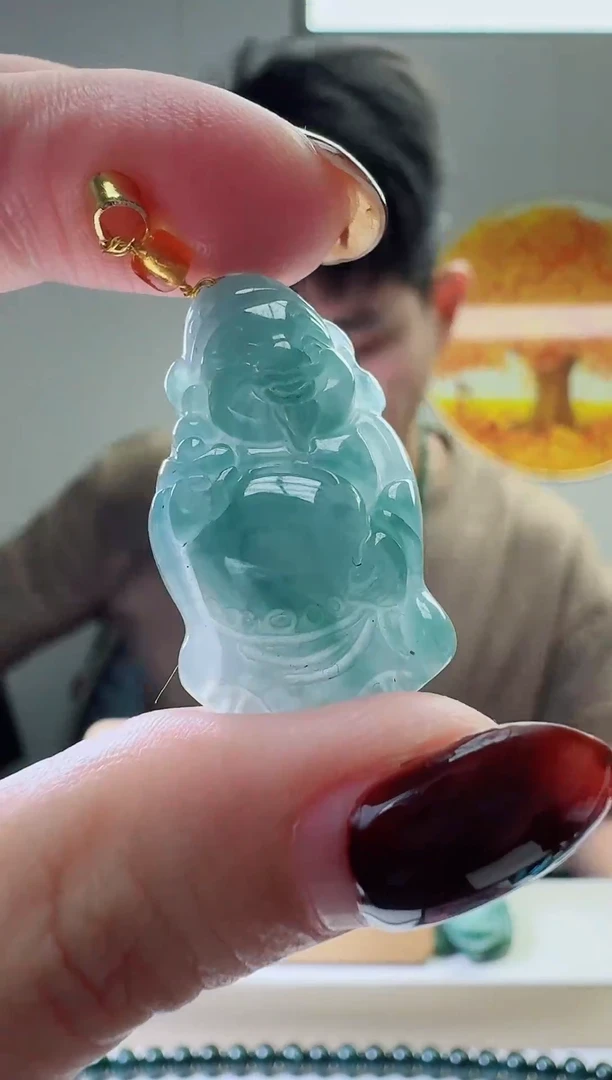 颈饰未镶嵌翡翠天然A货翡翠  多样性随机发其一