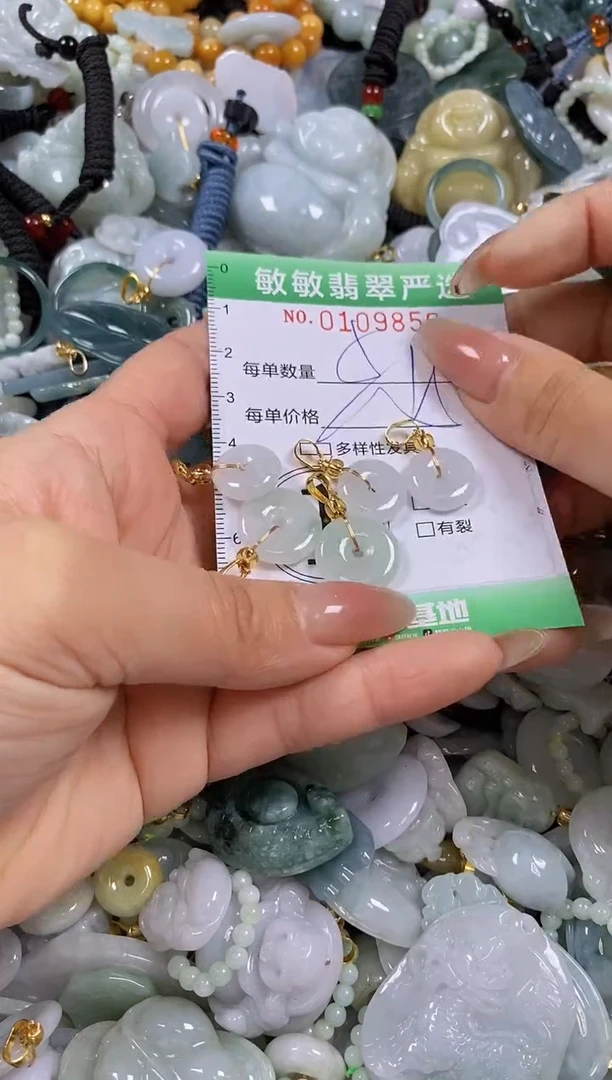 【闪购商品】翡翠颈饰未镶嵌闪购0109856多样性发其一