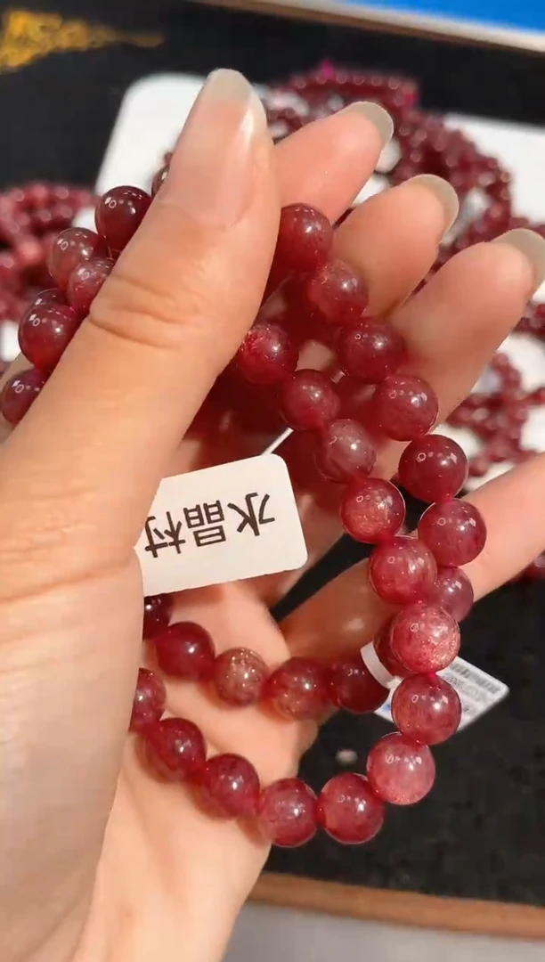 【闪购商品】水晶手链未镶嵌13号星光草莓晶单圈