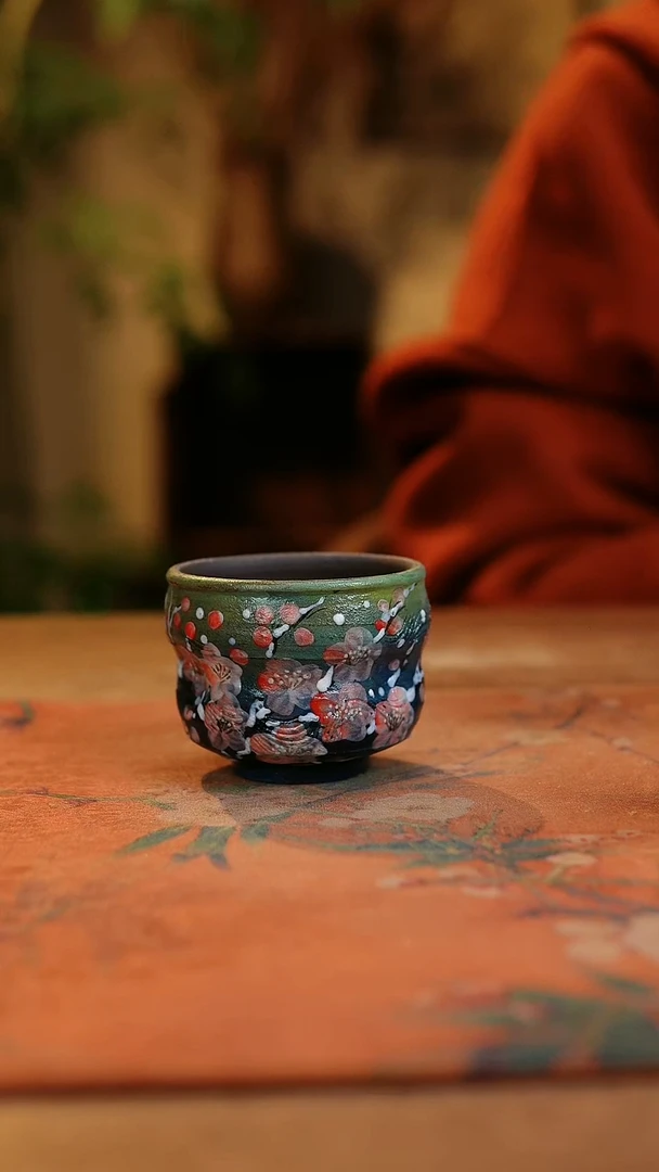 【闪购商品】瓷片1019景德镇手工手绘釉下彩高温瓷