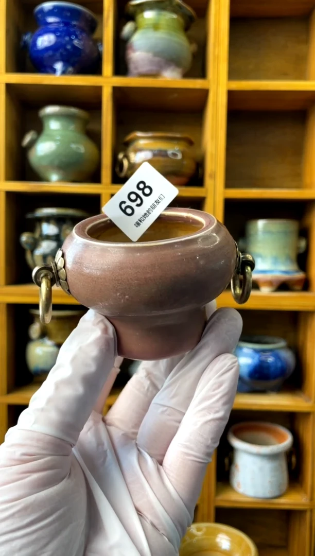 【闪购商品】陶698 内口4.5【多肉花盆多肉盆】