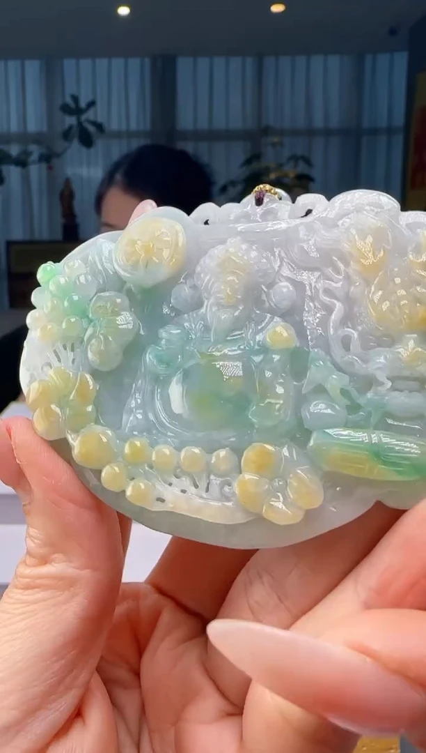 颈饰未镶嵌翡翠YJ@@960Q3J22726