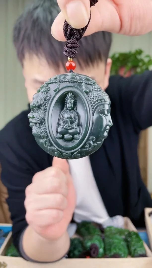 未镶嵌和田玉挂件拍一发一，多样性发货！