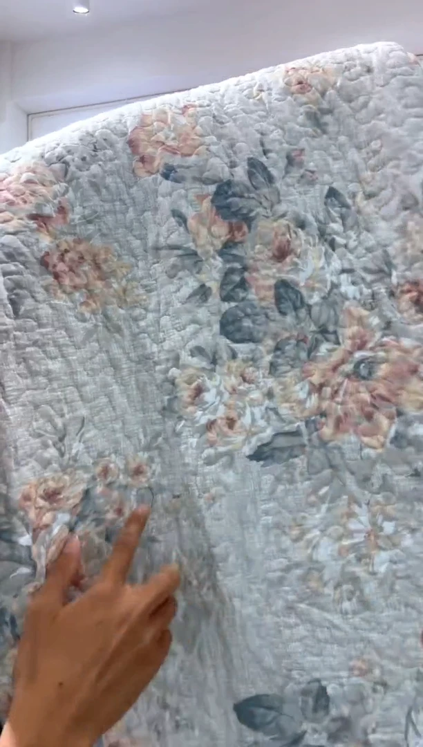 棉240*270纯棉床盖70号微瑕