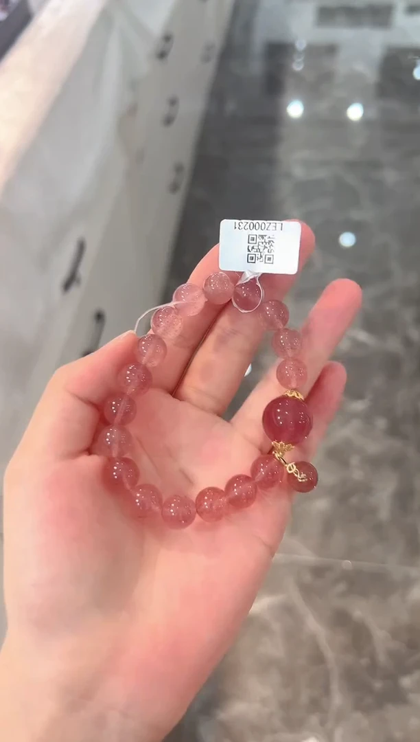未镶嵌手串石英质玉手串