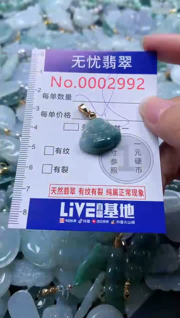 颈饰未镶嵌翡翠2992