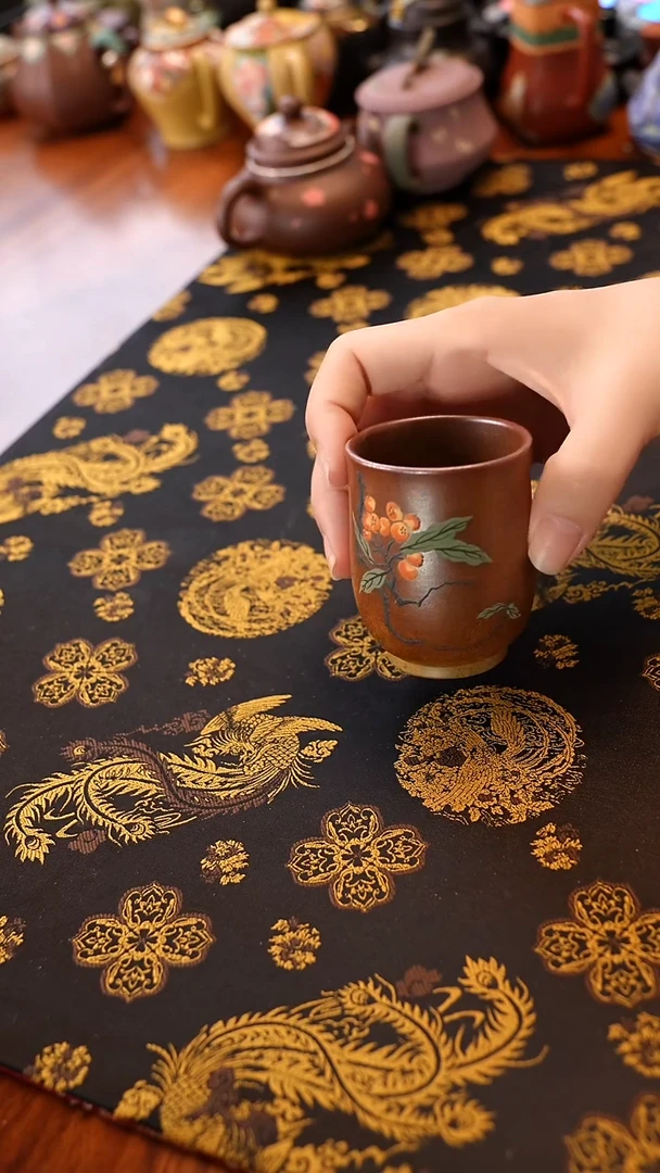 茶壶紫砂宜兴紫砂柴烧枇杷杯