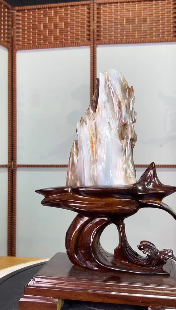 未镶嵌珠宝奇石硅化玉3