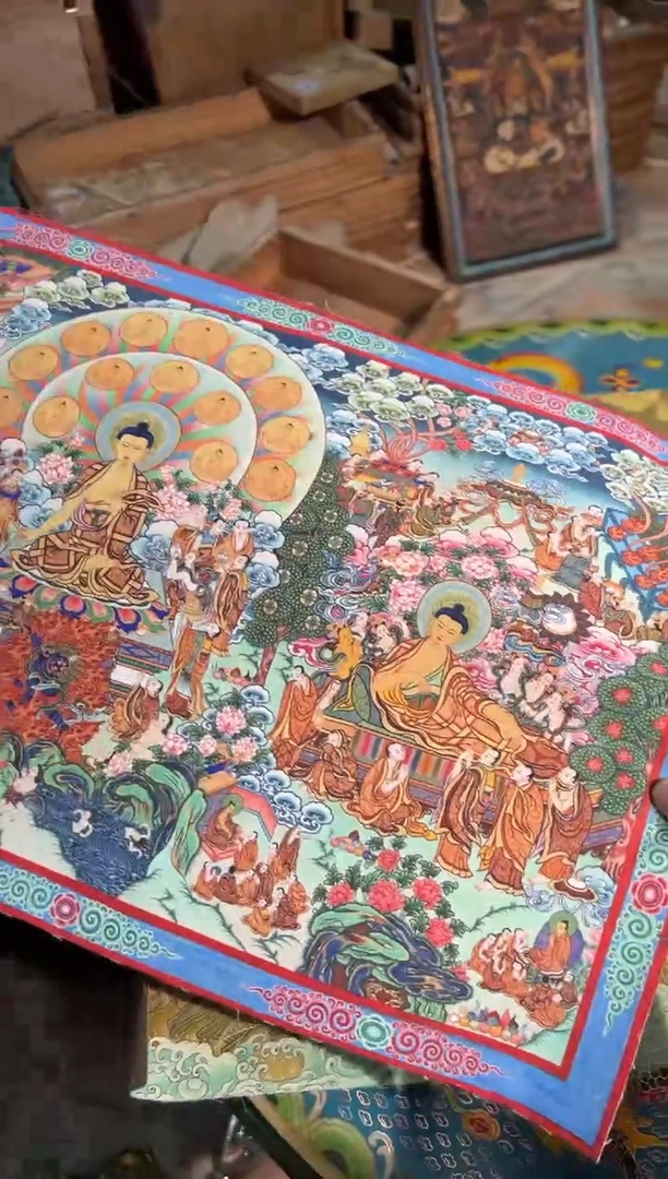 卷轴画卷轴画奥奥的唐卡