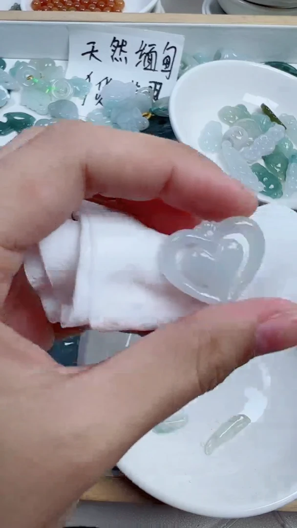 散珠翡翠292号链接，A货翡翠