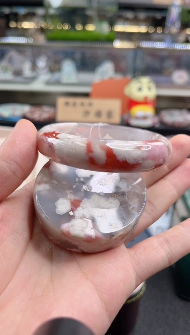 未镶嵌手镯石英质玉60圈口（赠品镯心）2s941647