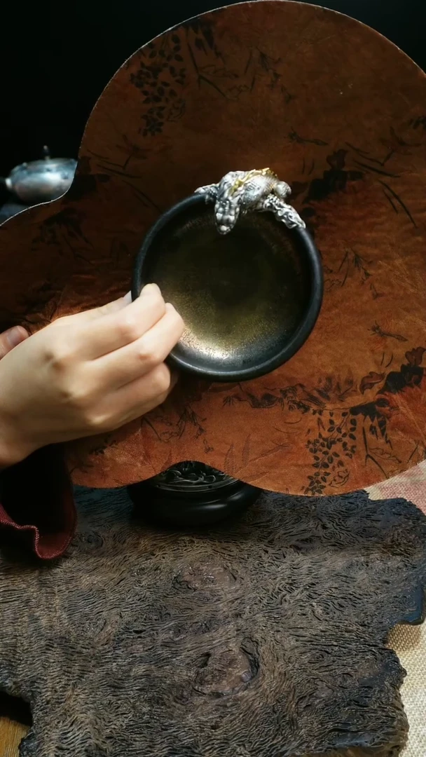 【闪购商品】茶盏欲山行 貔貅主人杯