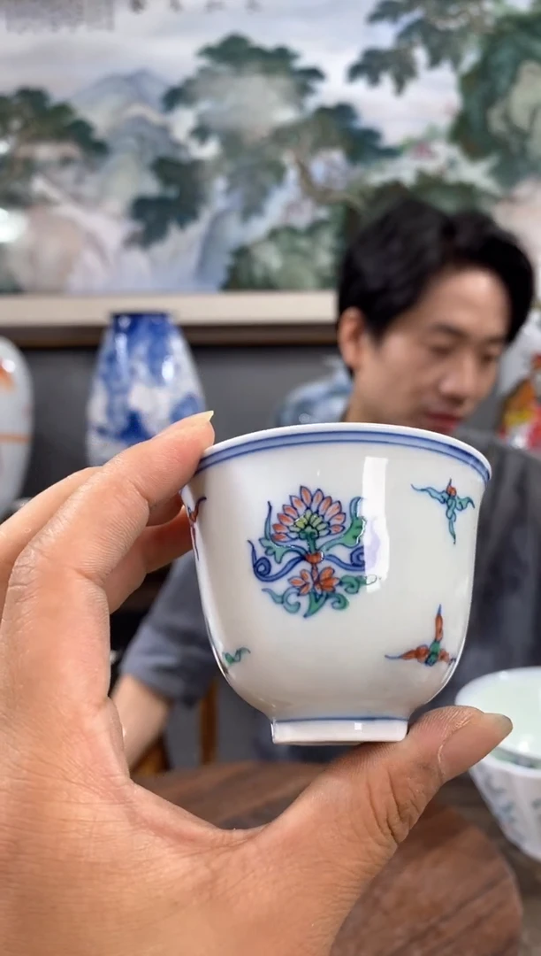 吴义松陶瓷联盟手绘陶瓷编码：6516