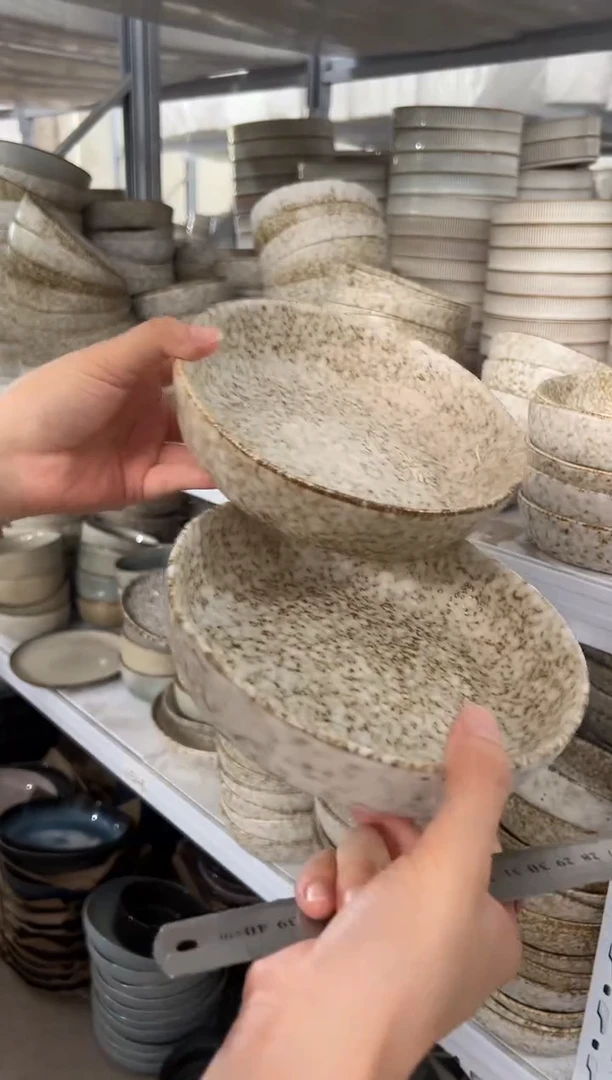 陶瓷外贸尾货瑕疵满20包邮X2 七英寸