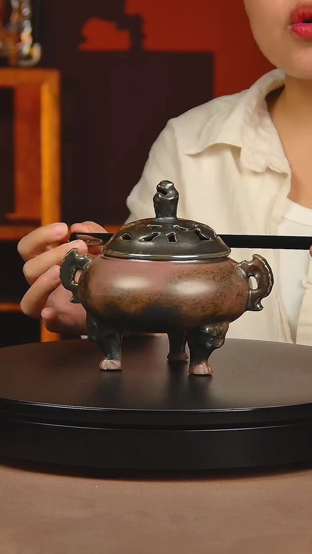 瓷片宋代五大名窑熏香炉