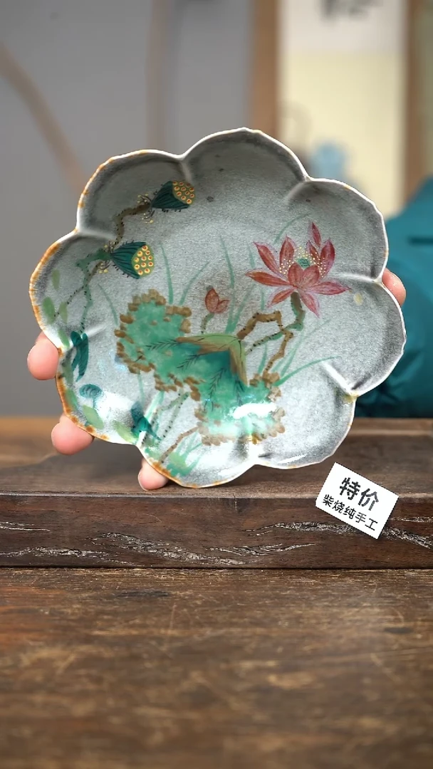 【闪购商品】瓷片景德镇纯手工手绘陶瓷