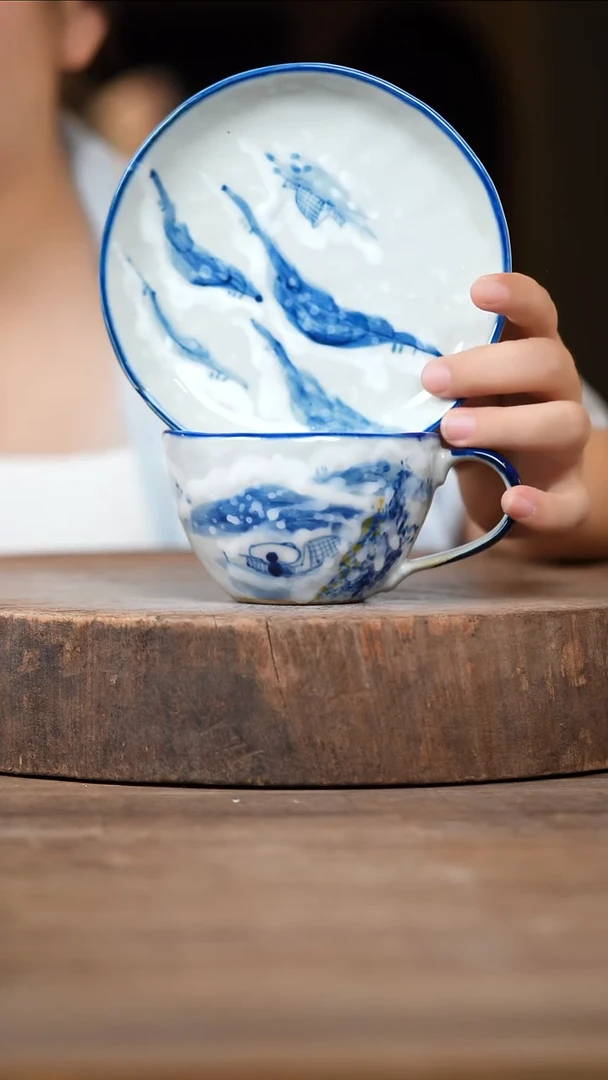 瓷片景德镇高温釉下彩（食品级）