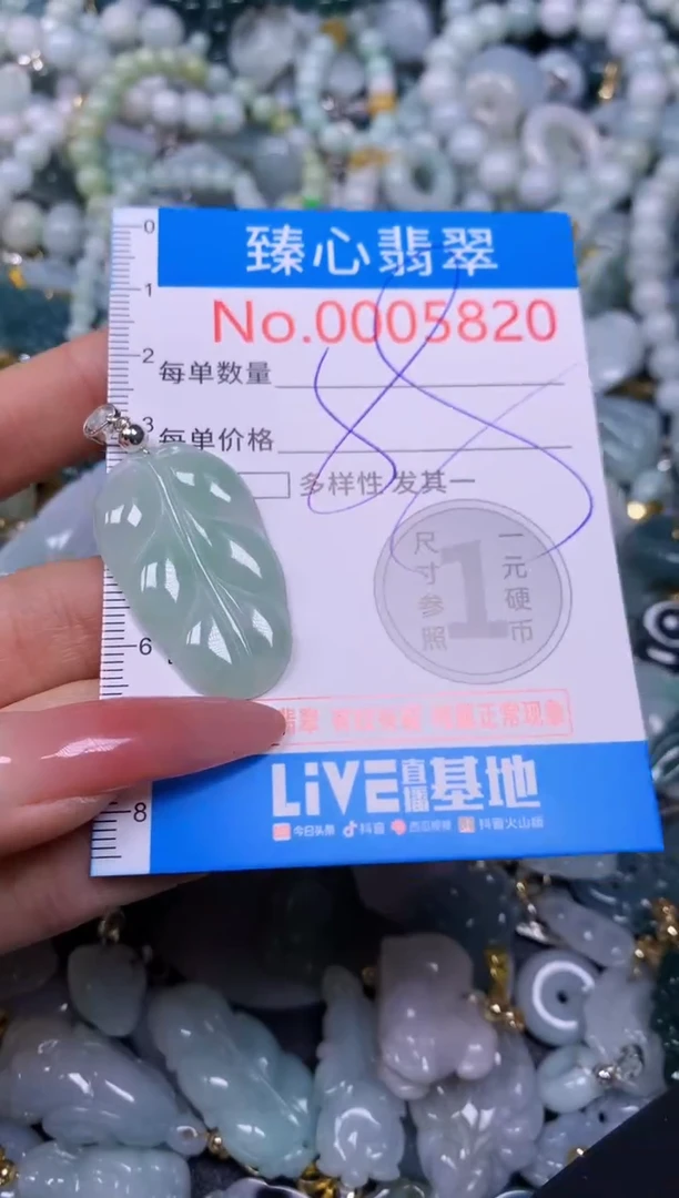 【闪购商品】翡翠颈饰未镶嵌含绳0005820