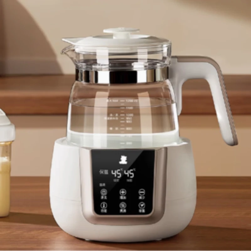 小白熊多功能恒温热水壶1200ML大容量