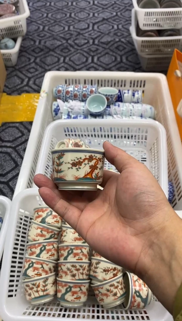 陶瓷景德陶瓷茶具容量约55