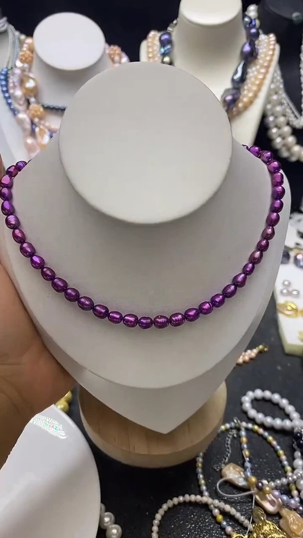 颈饰未镶嵌淡水珍珠多人