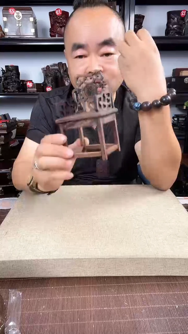 木太师椅1个老李红木工艺品