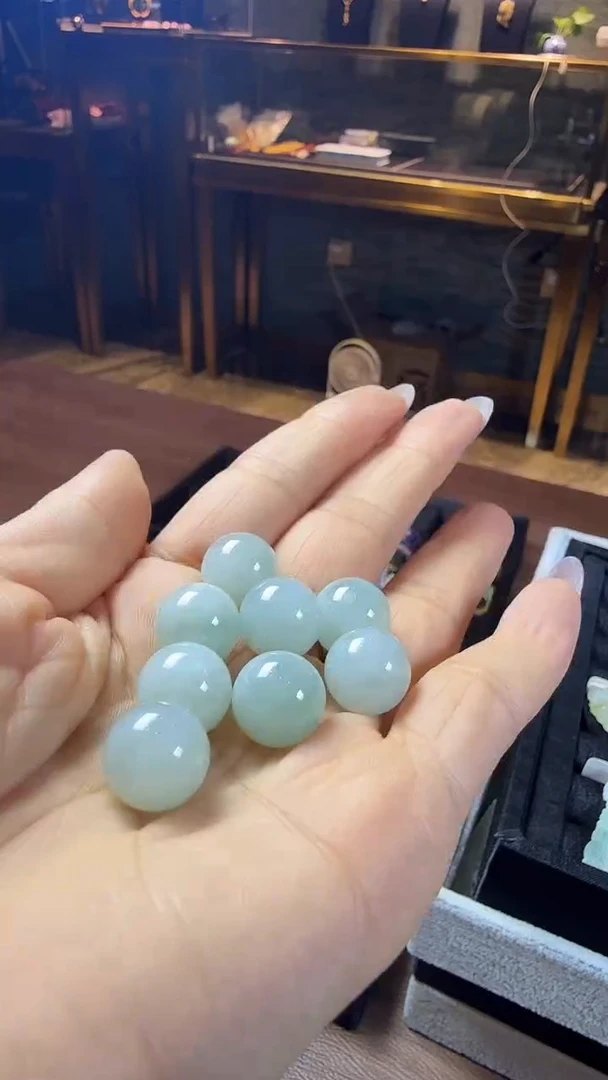 翡翠散珠翡翠珠子