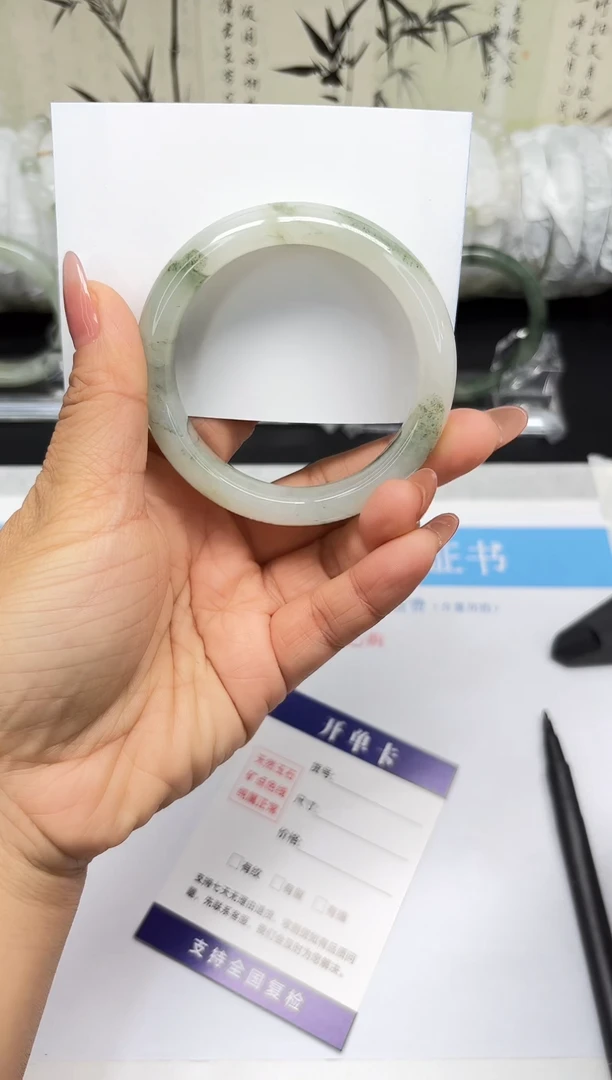 未镶嵌手镯石英质玉A3-55/56/57