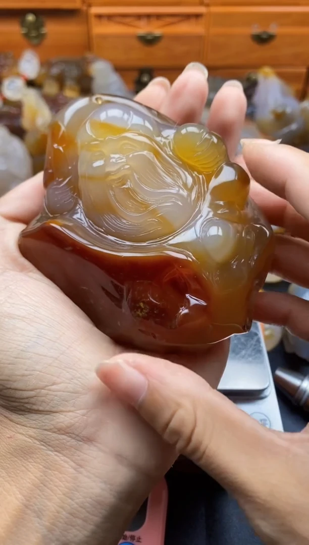 未镶嵌1玛瑙/玉髓沸**冰ll