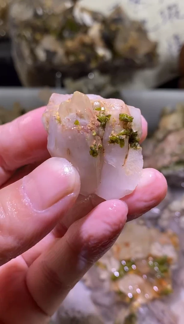 未镶嵌珠宝半成品水晶58号四川超七花园水晶