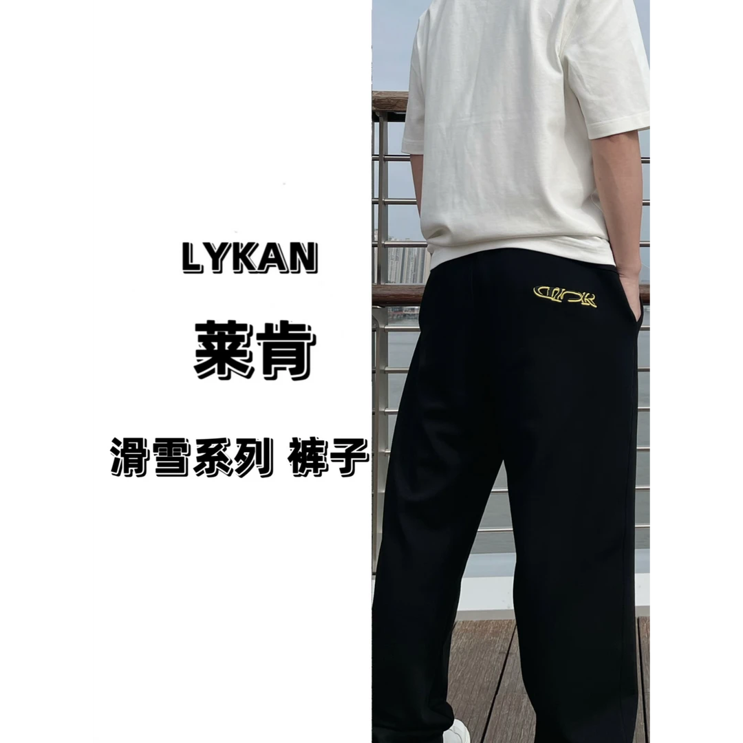 莱肯秋冬新款卫裤直筒百搭潮流直筒裤休闲垂感251002KZ