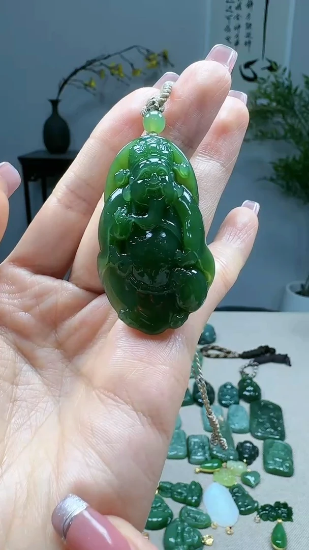 未镶嵌和田玉挂件1