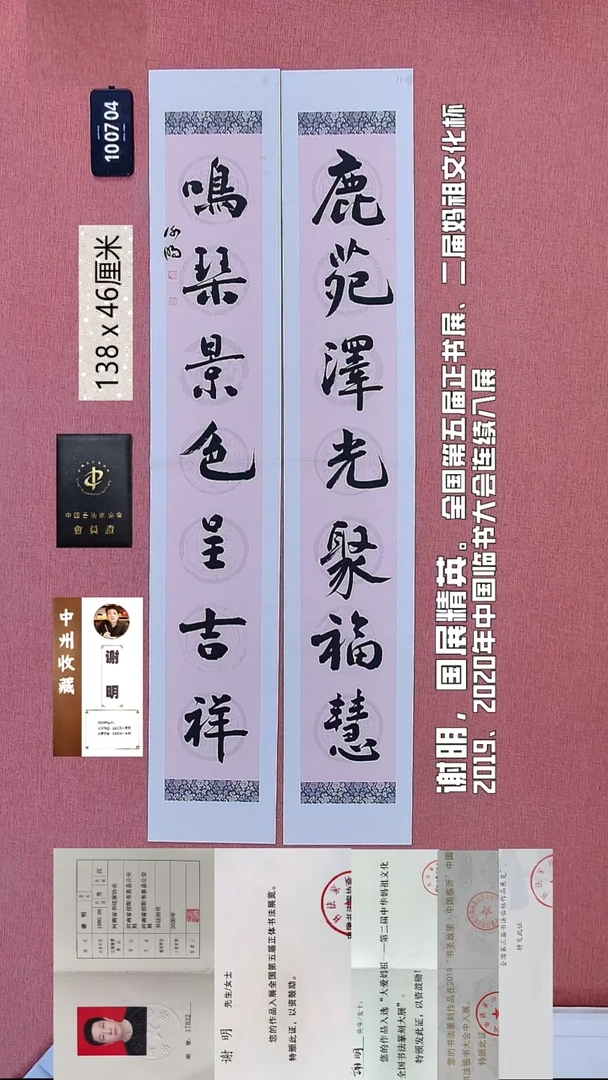 书法214    谢老师书法作品