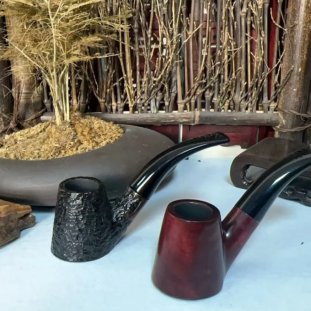 90号纯手工制石楠木烟斗