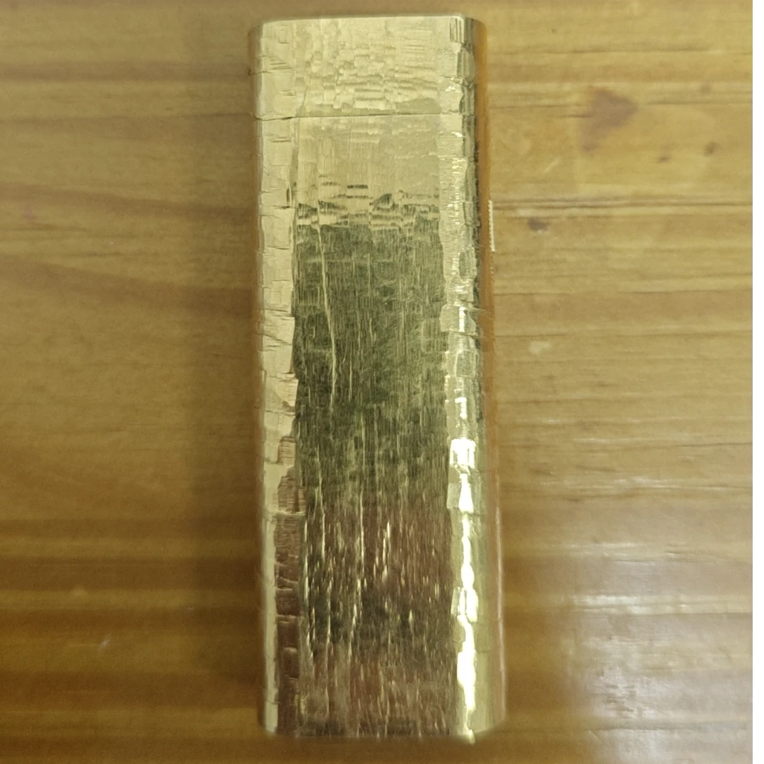 IC502金色树皮脉冲充气打火机