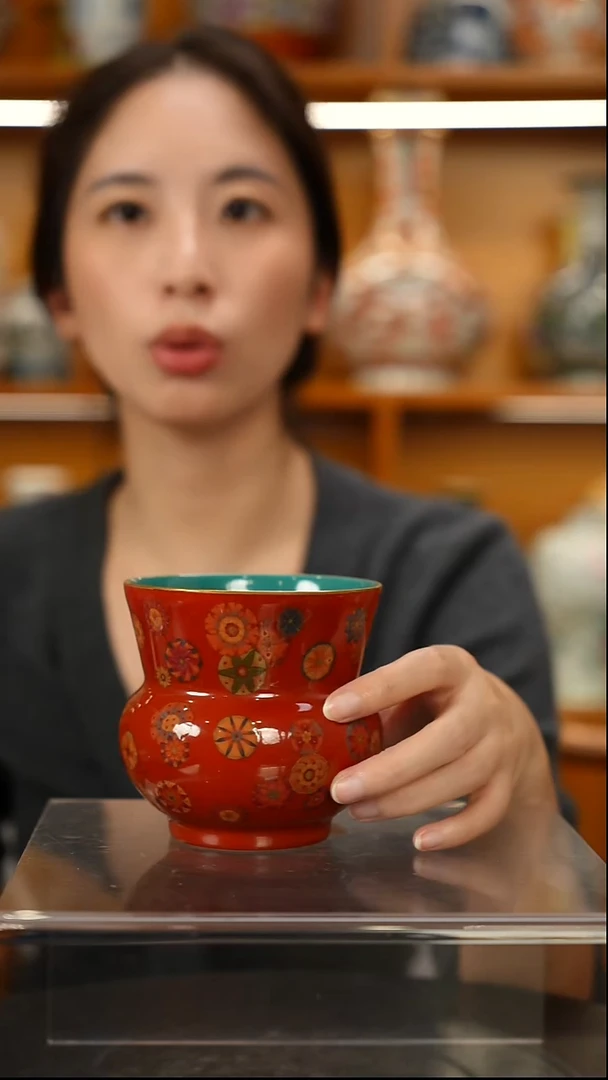 其他皮球花小缸一只
