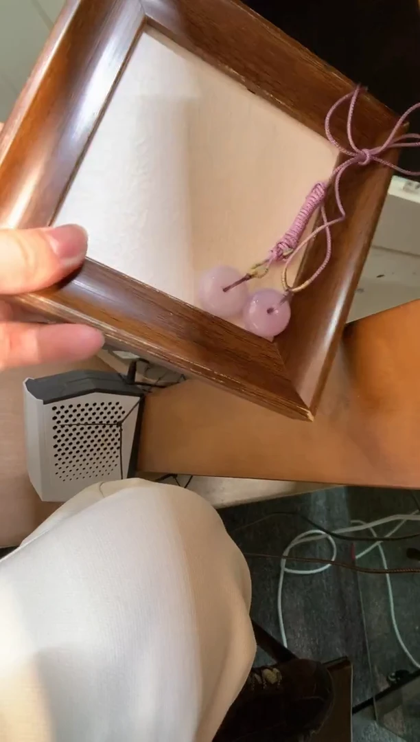 颈饰未镶嵌翡翠平安扣 多样性发一件