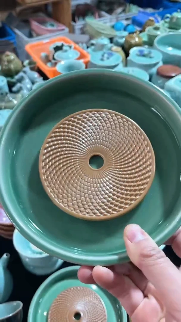 【闪购商品】特价 微瑕 慧仙青瓷