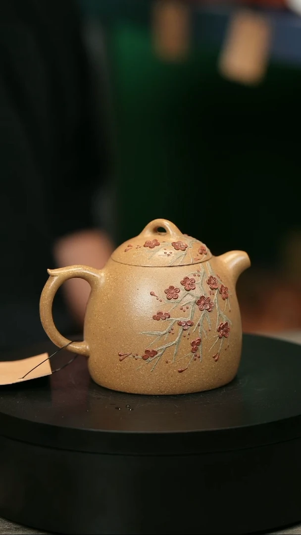 茶壶紫砂无*—H2144陈春芬段泥梅花秦权