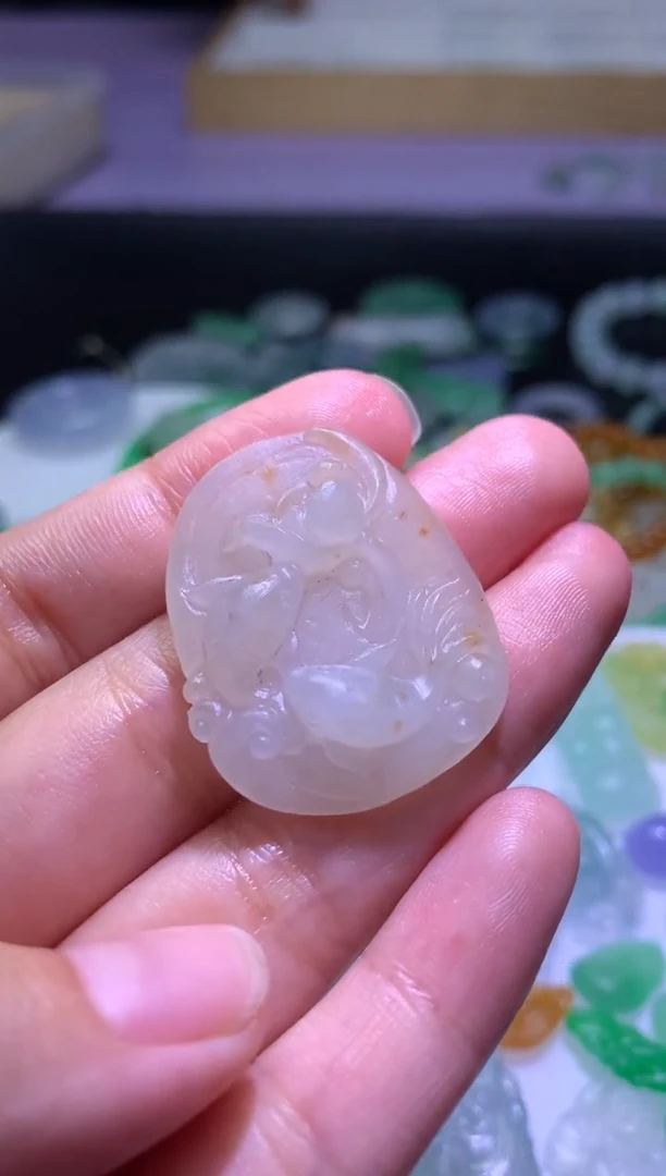 未镶嵌定制翡翠毛货