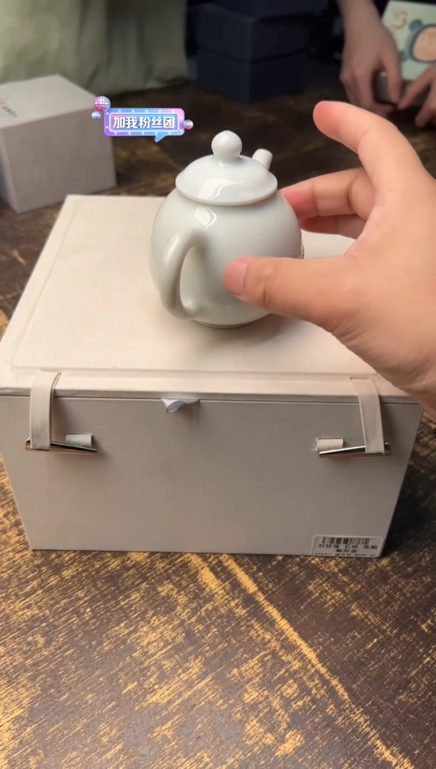 颖*刘钦莹石桥青釉梨型壶