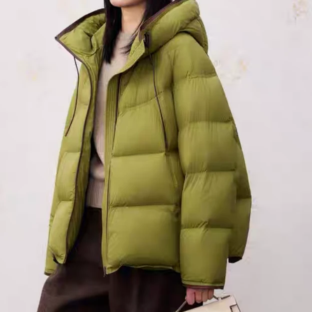 【进口品质】扶摇2025新款保暖气质羽绒服外套d573沐沐