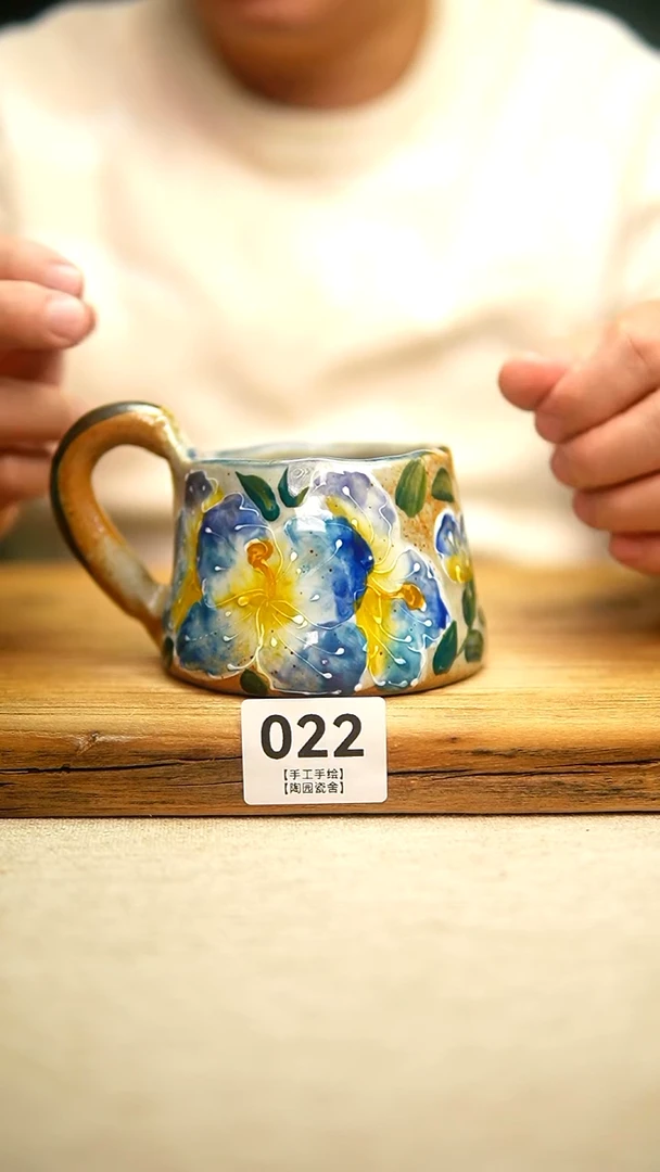 @@陶园瓷舍@@纯手工手绘@高温釉下彩