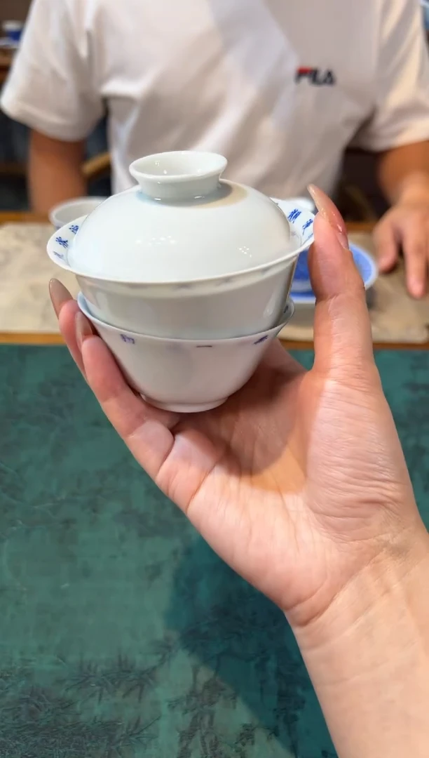 瓷片竹林草堂