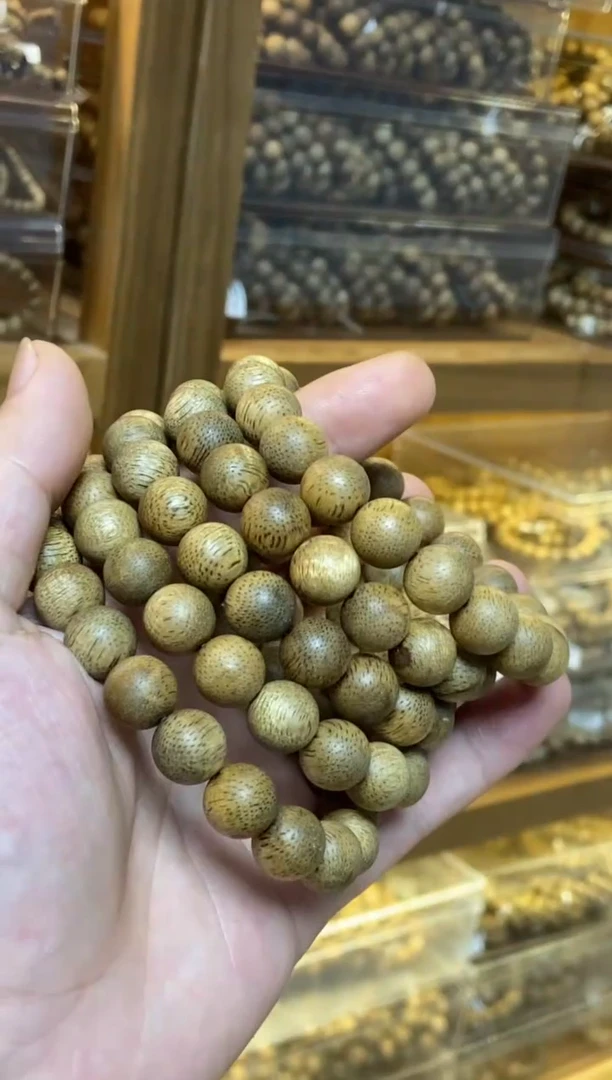 沉香手串文莱圆珠单圈1.1多样性发其一