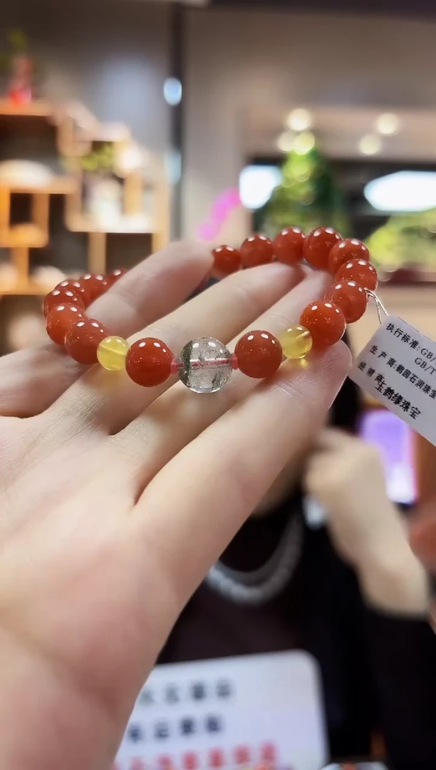 【闪购商品】南红玛瑙手链未镶嵌手链