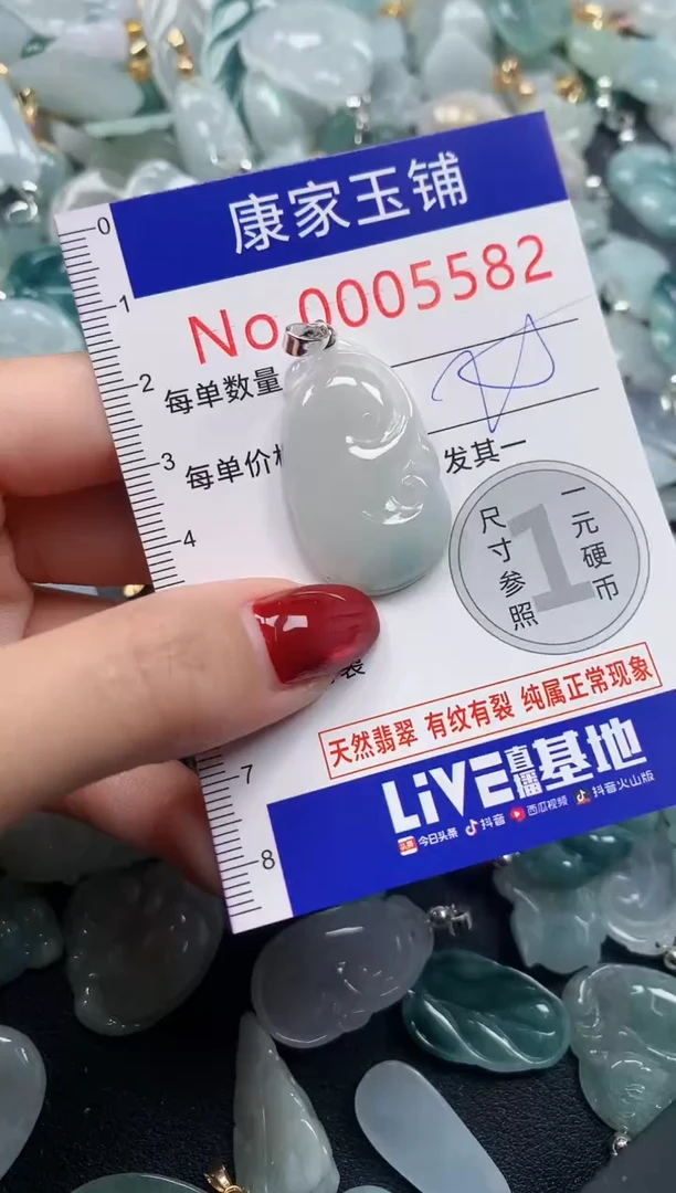 颈饰未镶嵌翡翠5582