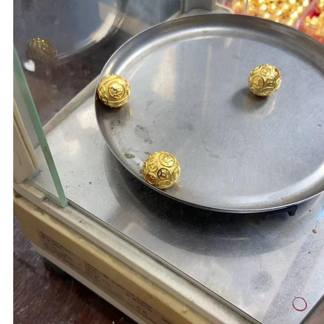 6.87克足金999转运珠
