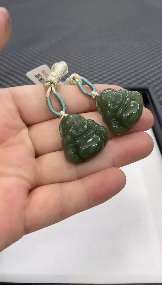 颈饰未镶嵌和田玉佛公（多样性发一件）