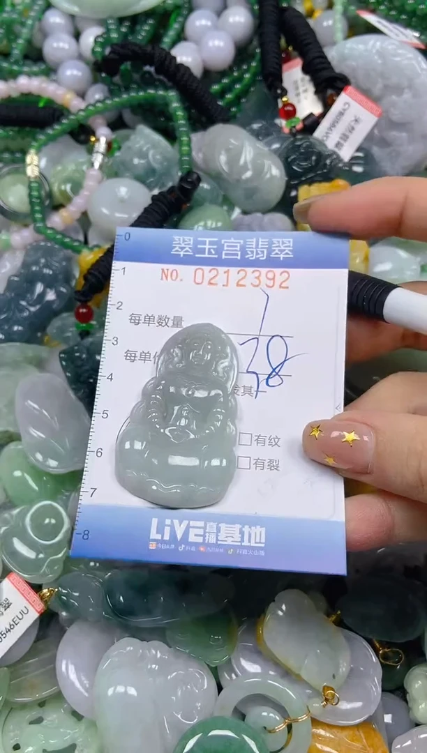 颈饰未镶嵌翡翠闪购C0212392